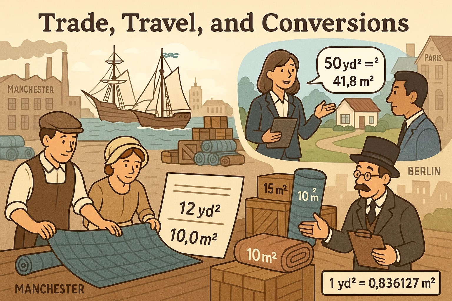 Square Yards to Square Meters Converter