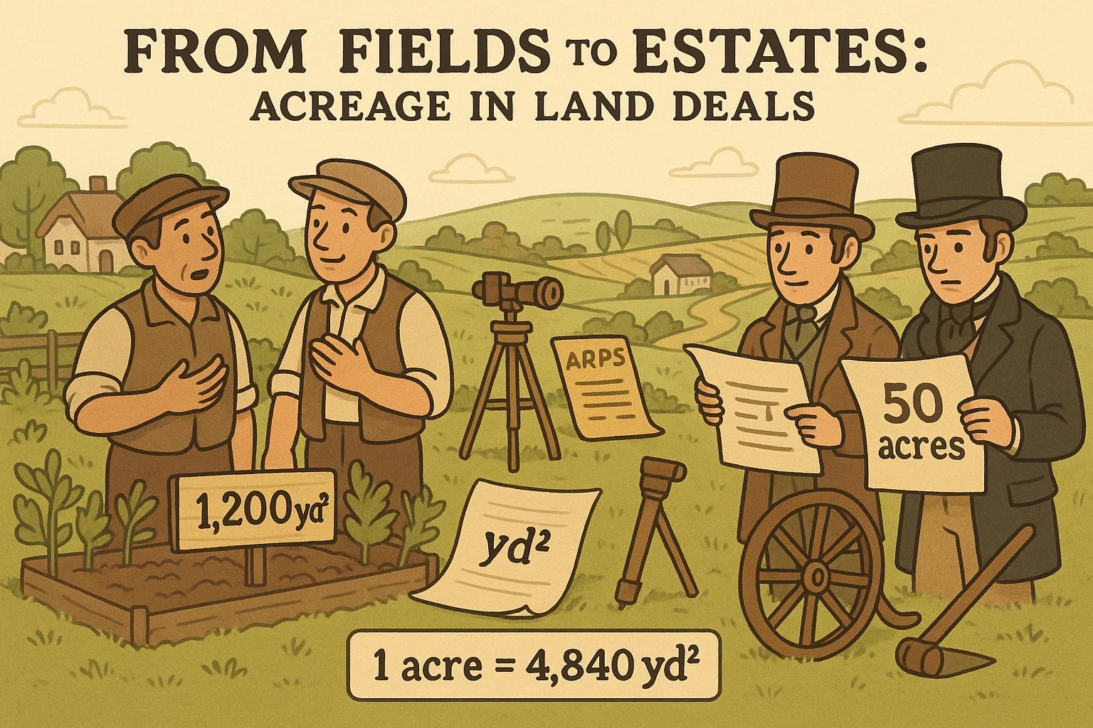 Square Yards to Acres Converter