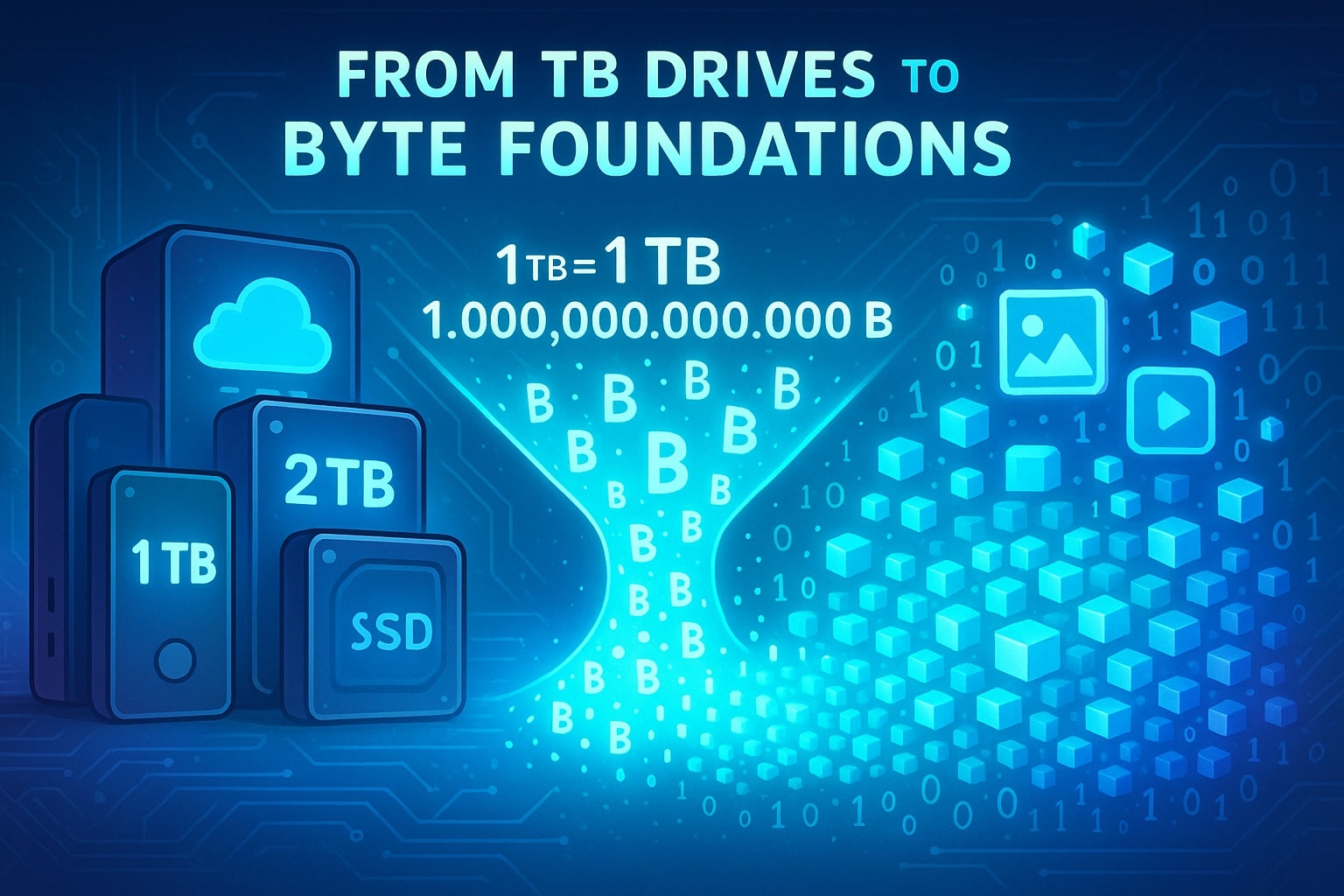 Terabytes to Bytes Converter