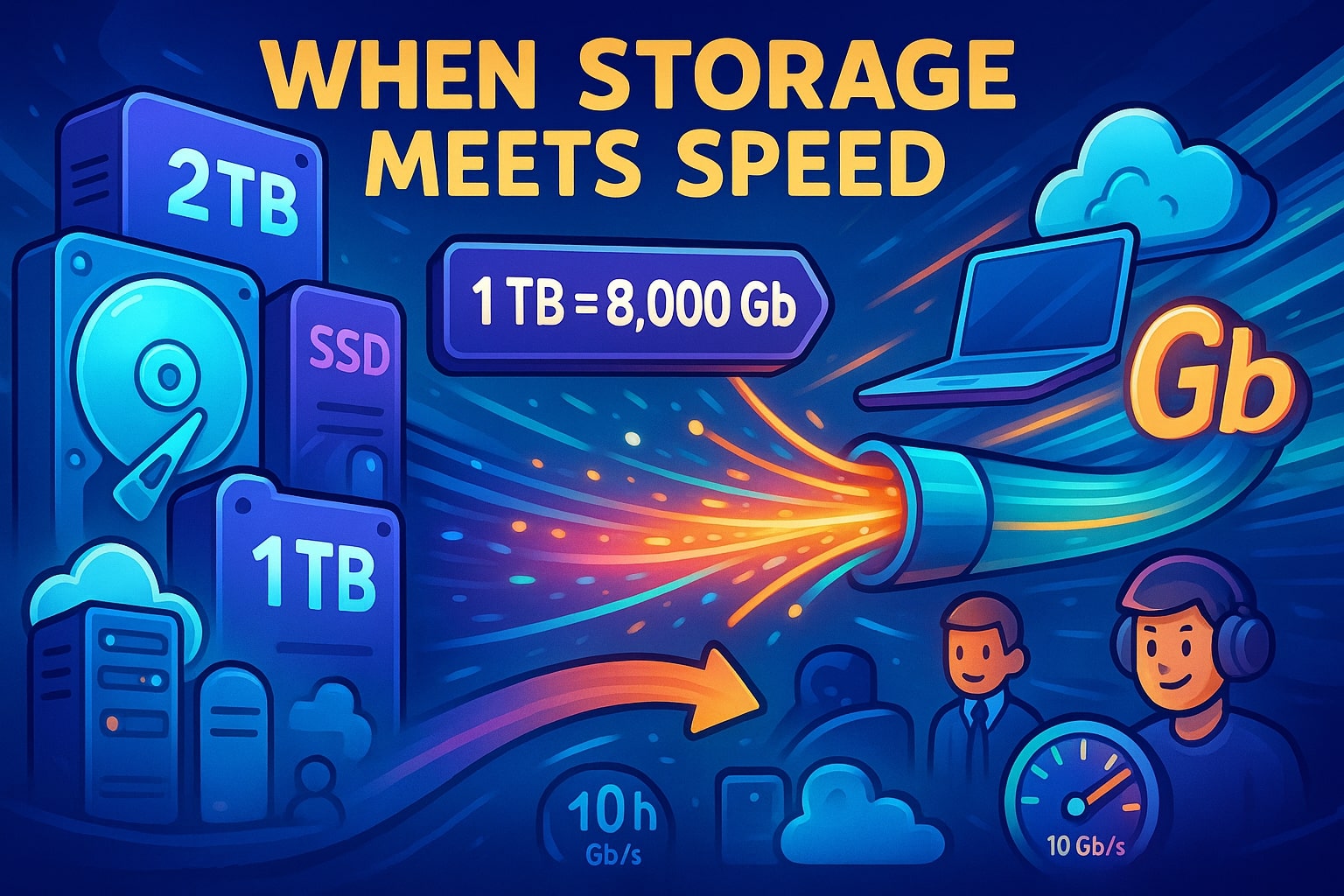 Terabytes to Gigabits Converter