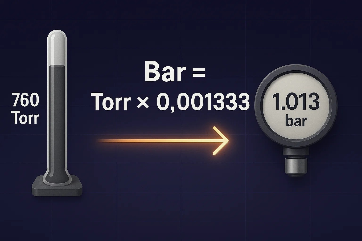 Torrs to Bars Converter