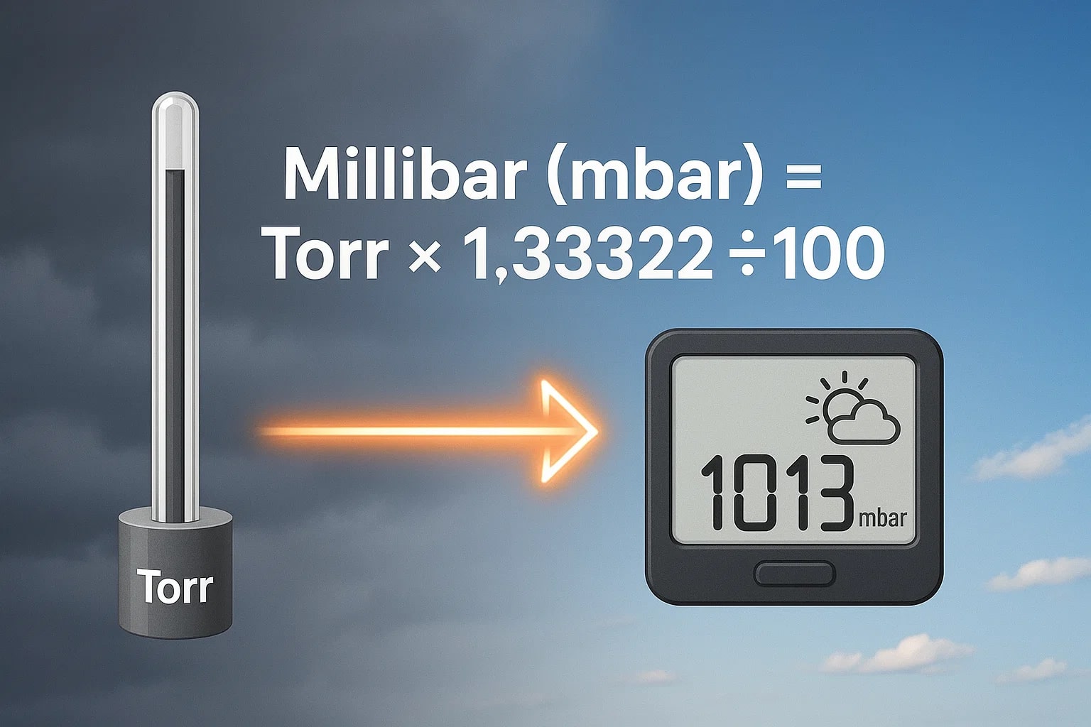 Torrs to Millibars Converter