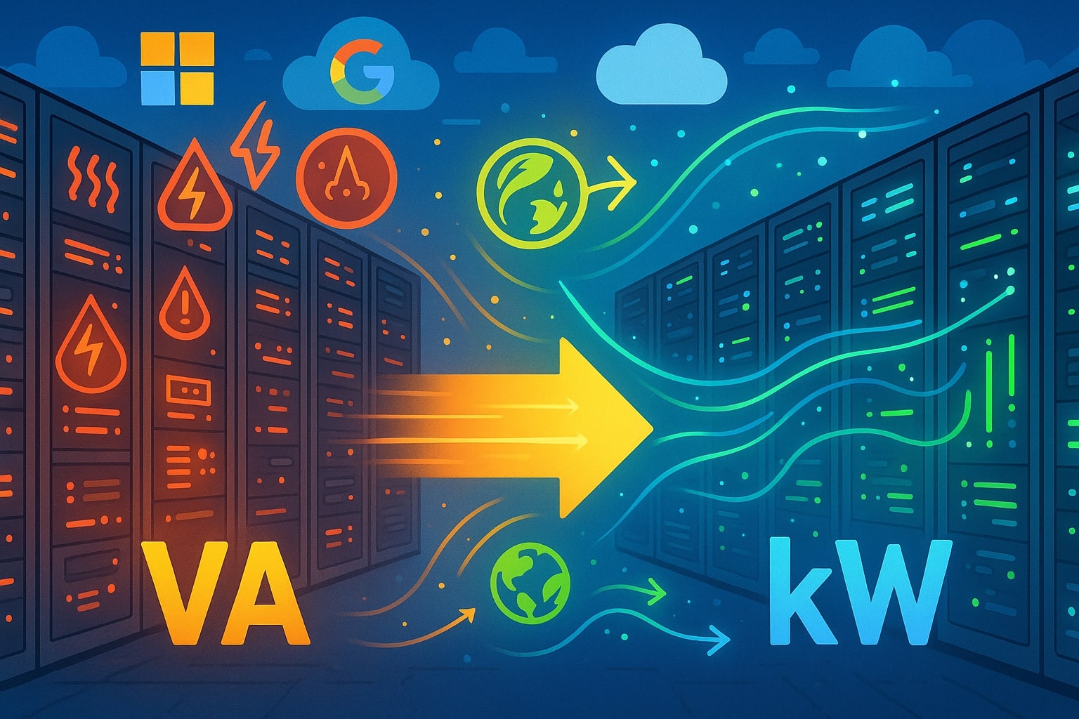 Volt Amperes to Kilowatts Converter