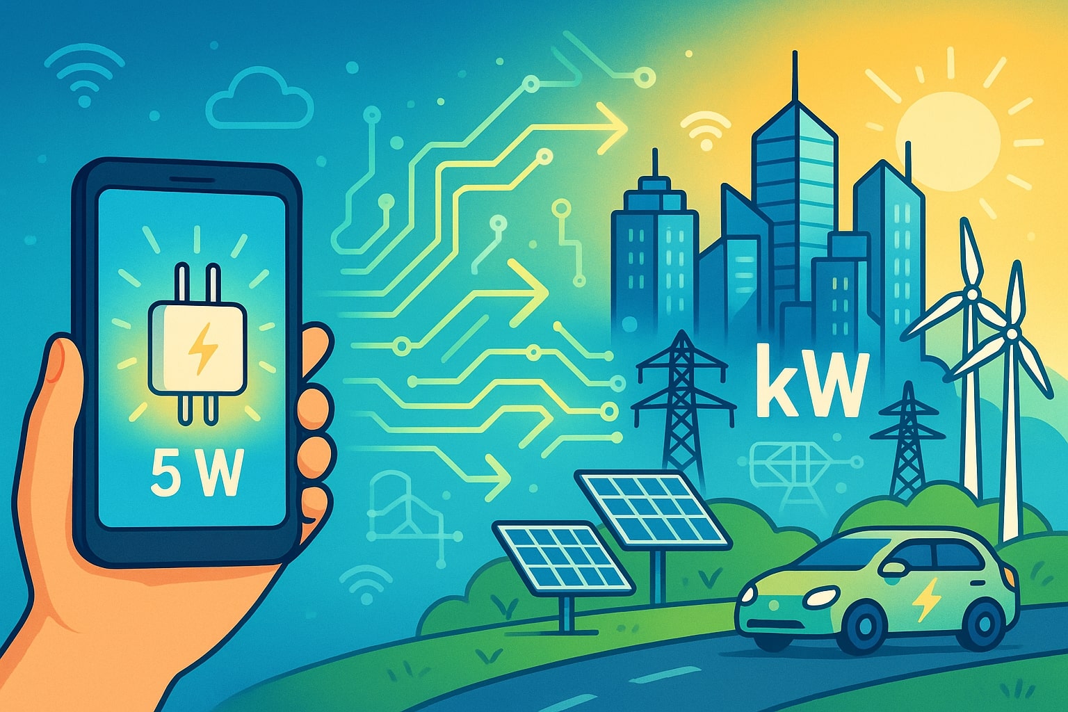 Watts to Kilowatts Converter