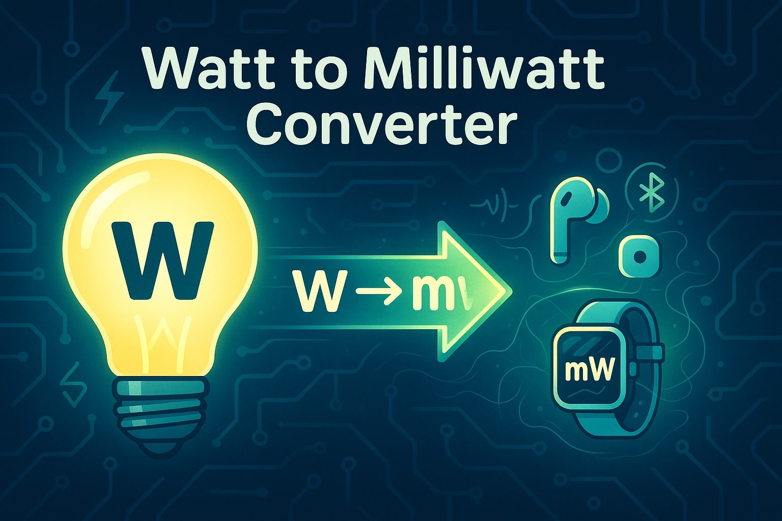 Watts to Milliwatts Converter